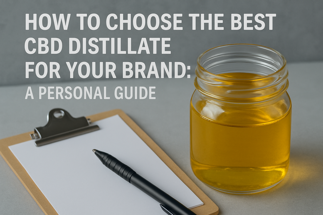 How to Choose the Best CBD Distillate for Your Brand: A Personal Guide
