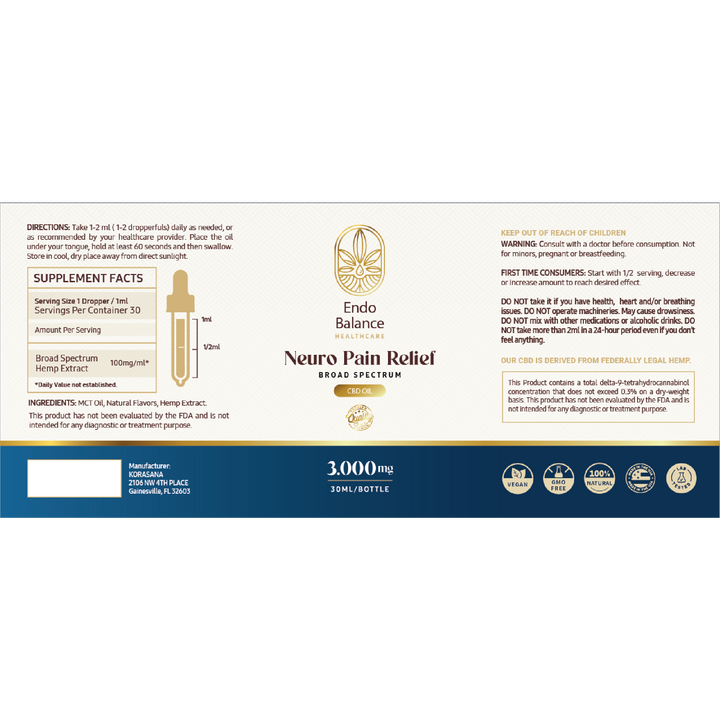 Endo Balance Tinctures - JIT Orders