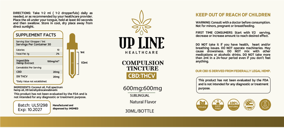 Up Line Tinctures - JIT Orders