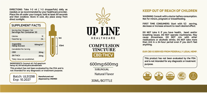 Up Line Tinctures - JIT Orders